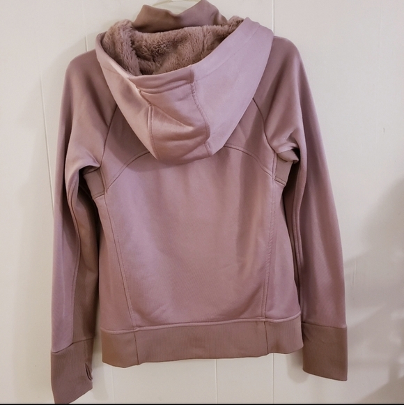 Athleta Triumph Luxe Sherpa Fur Lined  Hoodie NWOT - Picture 6 of 11